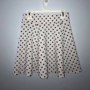 Polka dot skirt